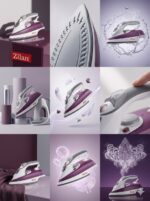 مكوى بخار ارجواني زيلان - Image 2