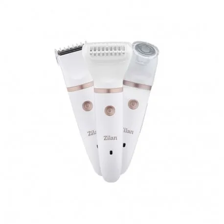 zilan-zln8740-shaver-and-trimmer-for-women-3in1-ipx7.webp ماكنة حلاقة نسائية - Image 1