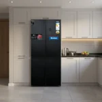 ثلاجة 4 ابواب 475 لتر زجاج سلفر بنكون - Image 2